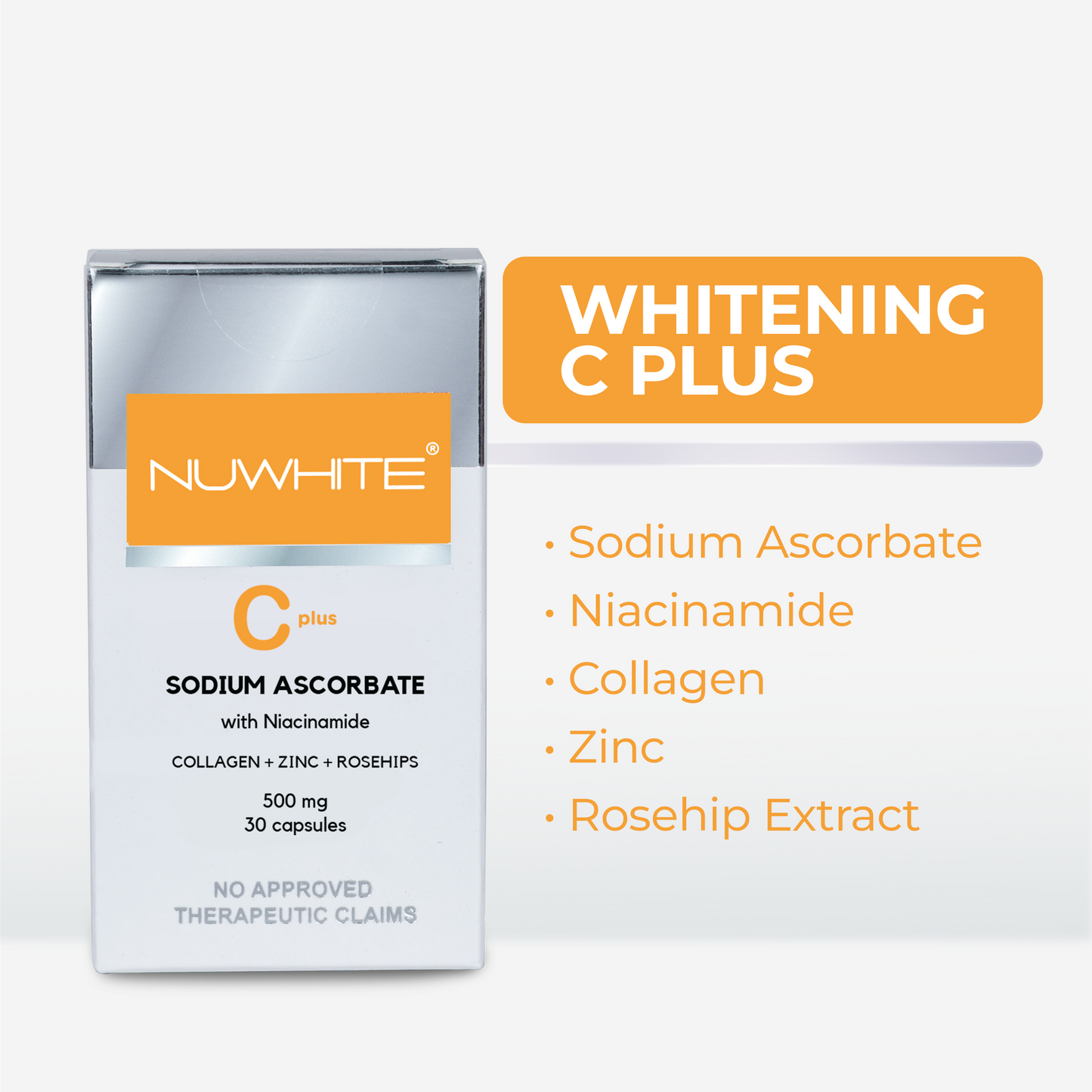 Nuwhite C Plus Whitening Vitamin C Nuwhite 1 Bottle