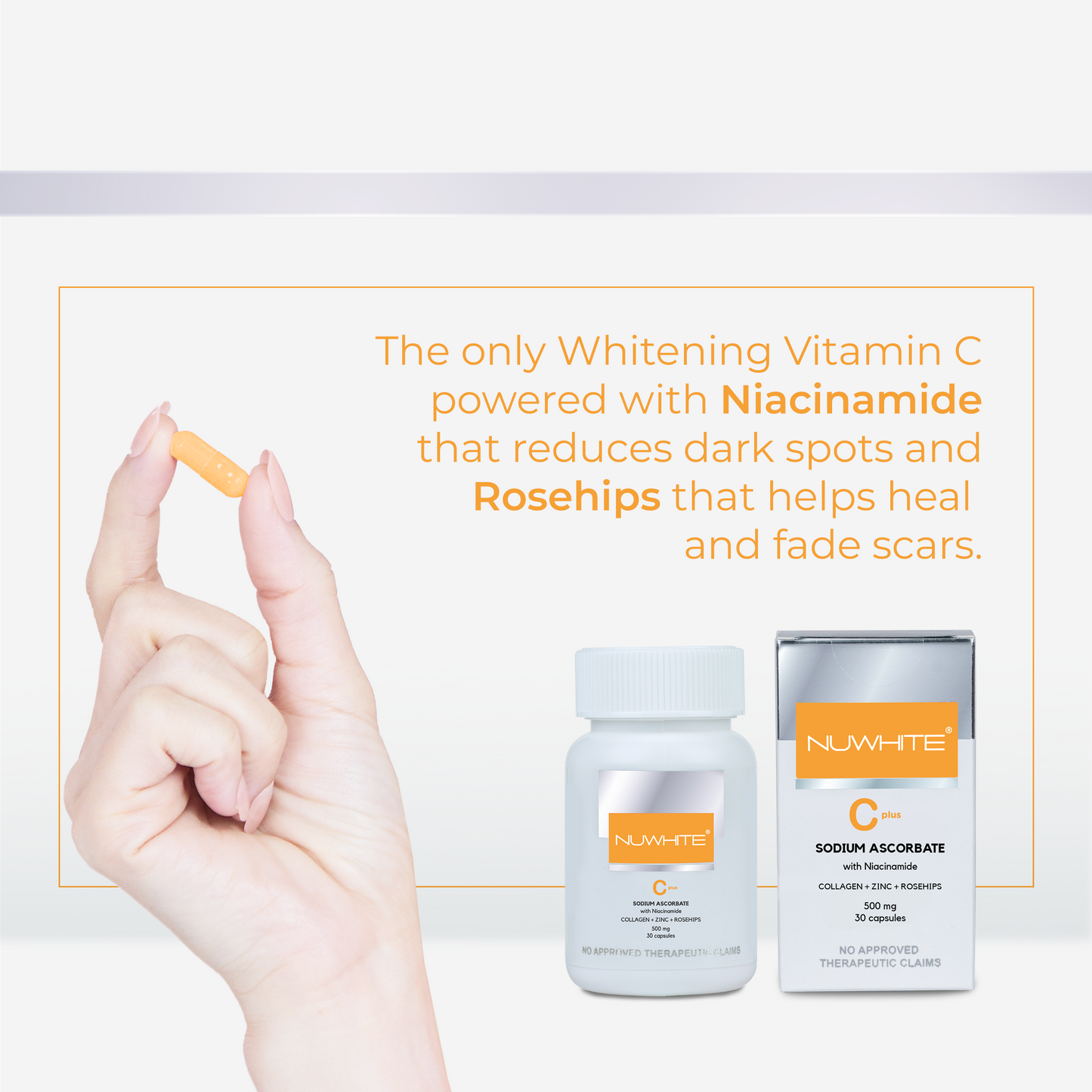 Nuwhite C Plus Whitening Vitamin C Nuwhite 1 Bottle