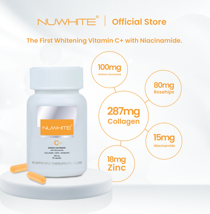 Nuwhite C Plus Whitening Vitamin C Nuwhite 1 Bottle