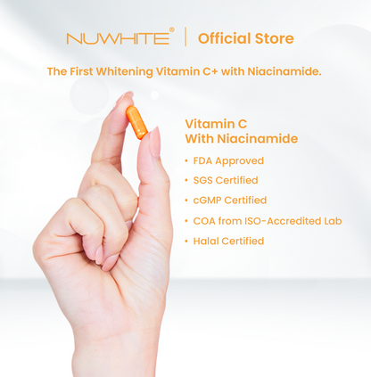 Nuwhite C Plus Whitening Vitamin C Nuwhite 1 Bottle